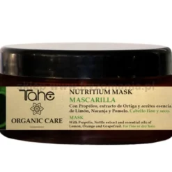 Tahe ORGANIC CARE NUTRITIUM MASK Maska regenerująca do włosów cienkich 300ml