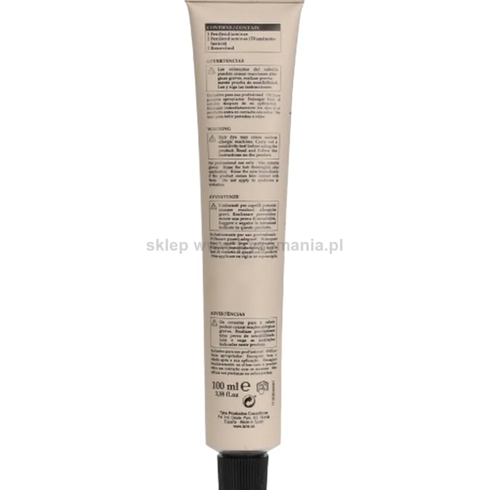 Tahe Organic Care organiczna farba bez amoniaku do włosów 100ml