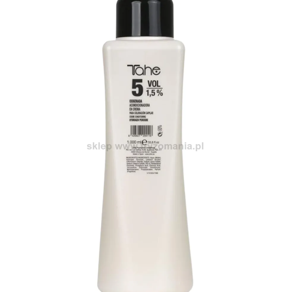 Tahe Oxydant Lumiere Express kremowy utleniacz 1,5%, 3%, 6%, 9%, 12% 1000ml