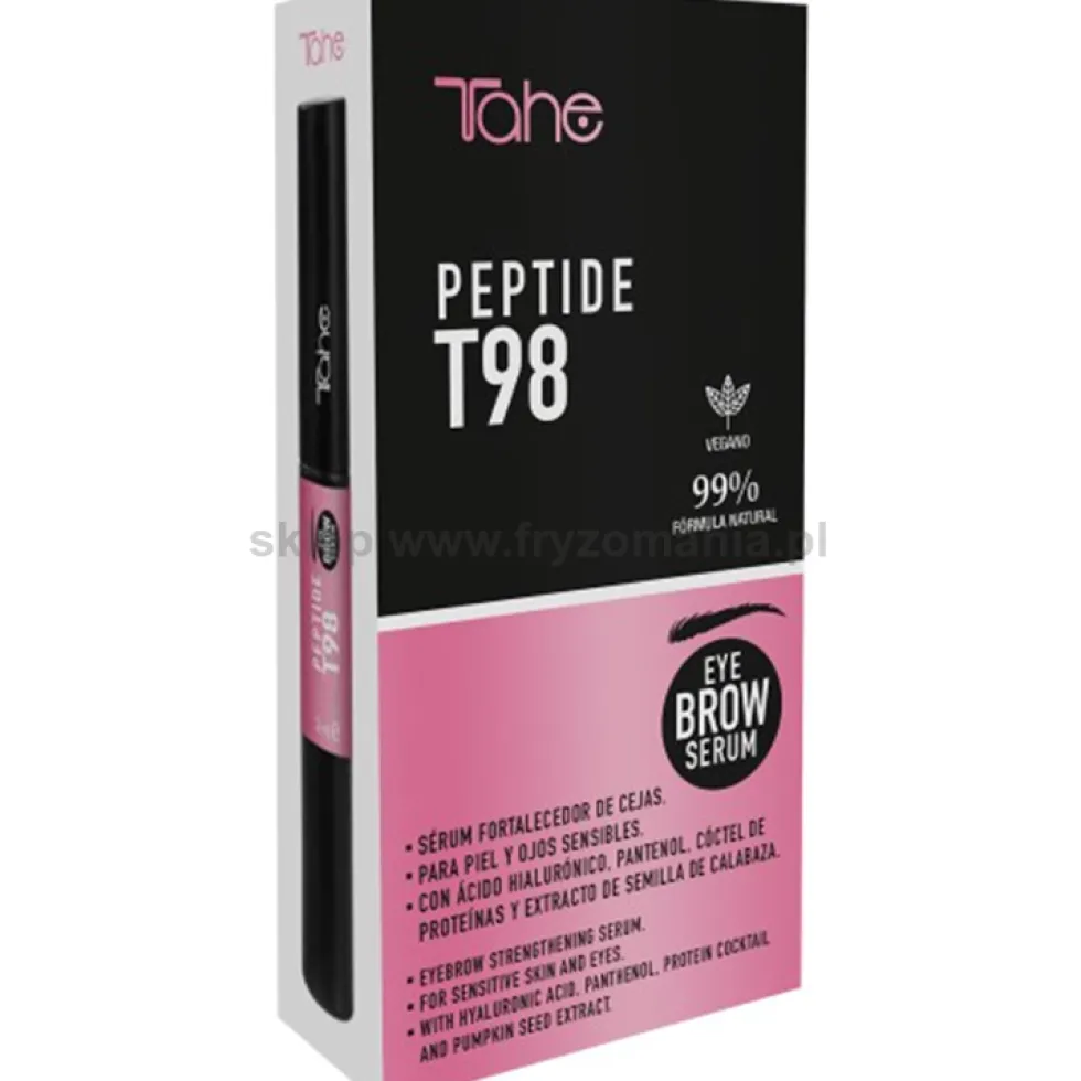Tahe Peptide T98 Eye Brow Serum do brwi z kwasem hialuronowym 3ml