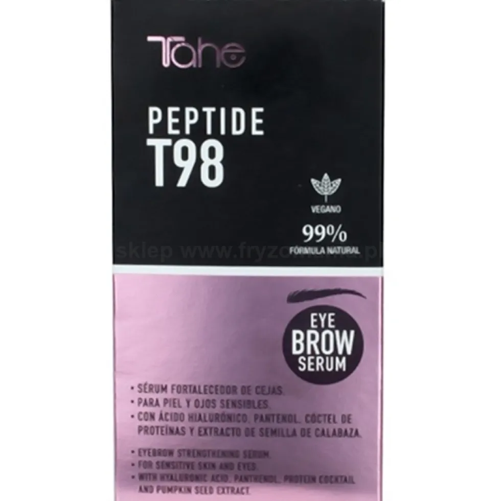 Tahe Peptide T98 Eye Brow Serum do brwi z kwasem hialuronowym 3ml