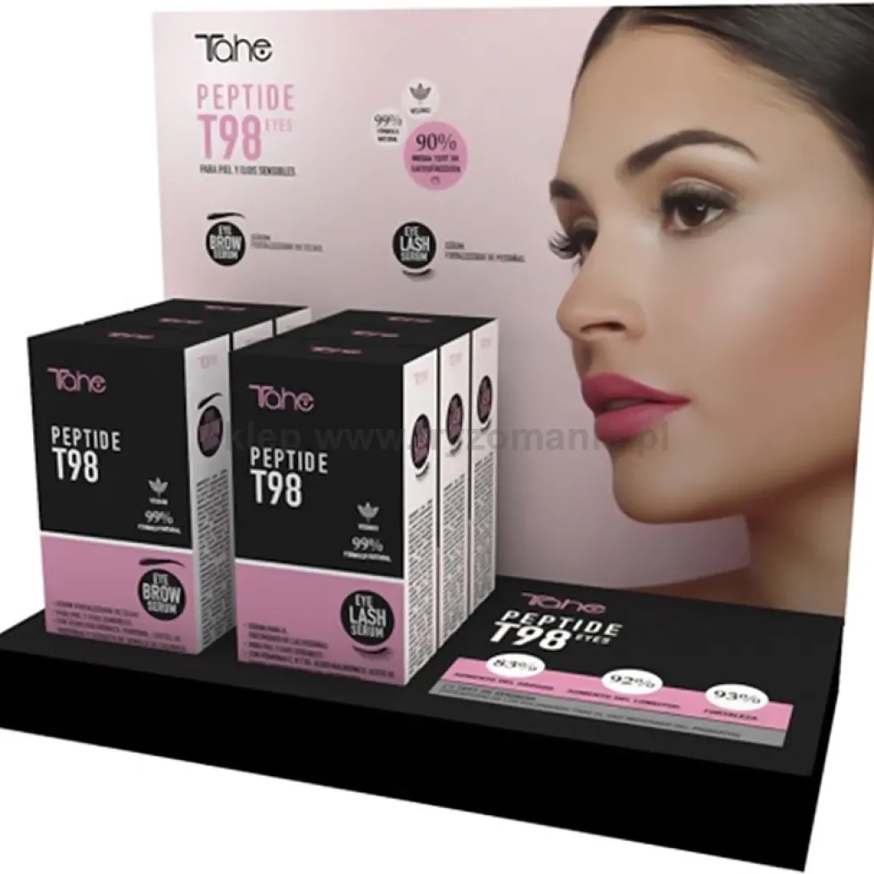 Tahe Peptide T98 Eye Lash Serum do rzęs z kwasem hialuronowym 3ml