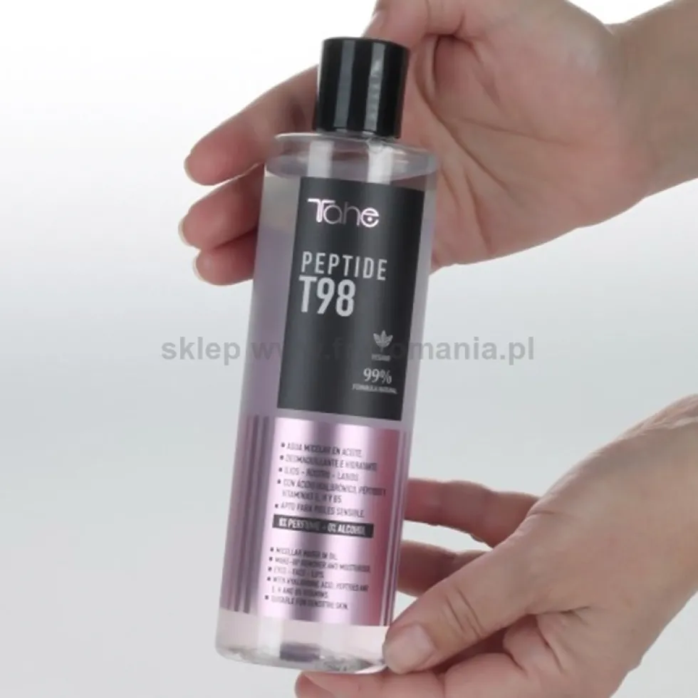 Tahe Peptide T98 Płyn micelarny do demakijażu twarzy, oczu i ust 300ml