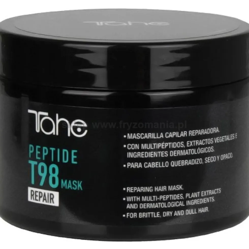 Tahe Peptide T98 Repair Maska do włosów suchych i zniszczonych 300ml