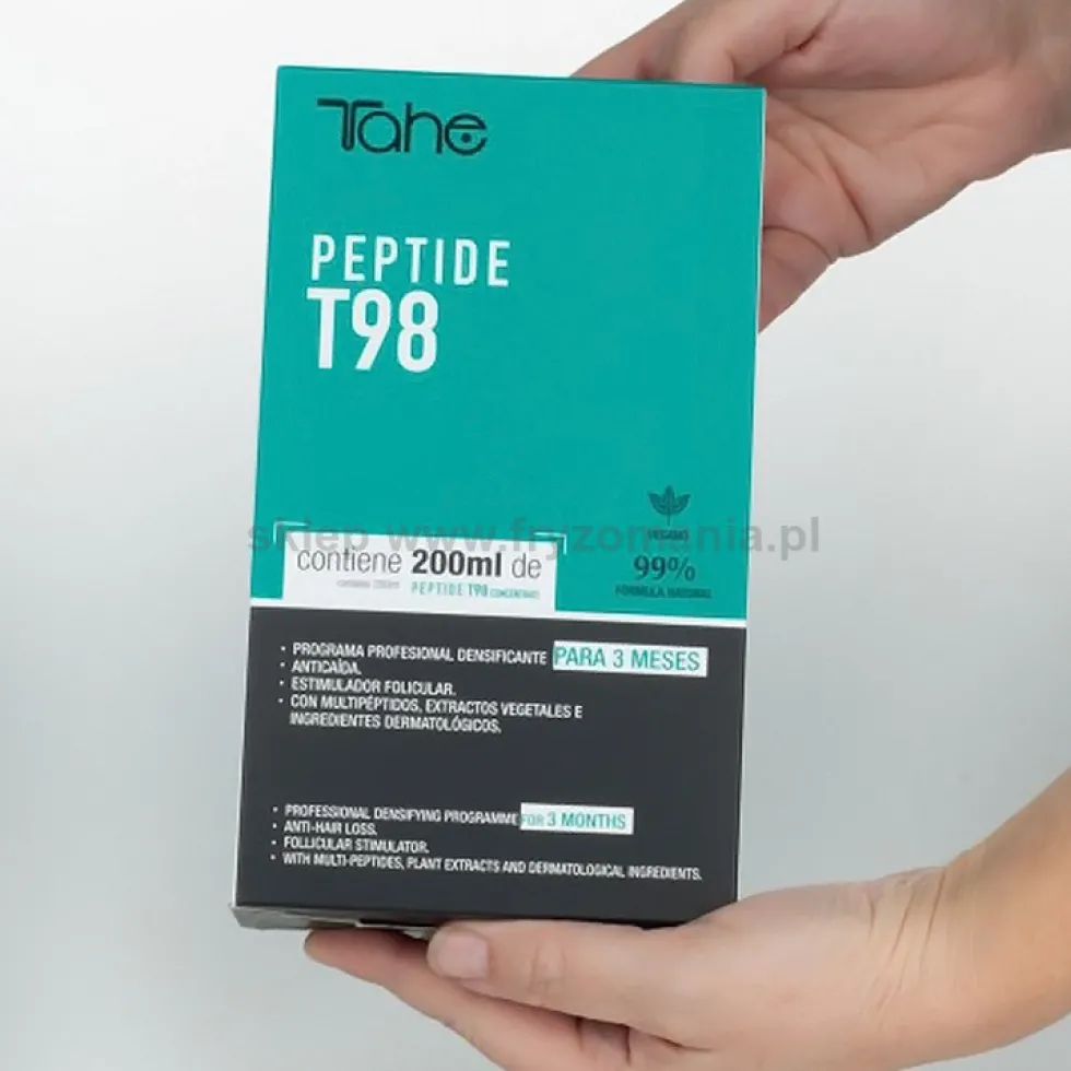 Tahe Peptide T98 - zestaw przeciw wypadaniu włosów, szampon 300ml i koncentrat 200ml