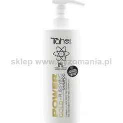 Tahe POWER GOLD Purifying Szampon anti-frizz oczyszczający przed zabiegiem organicznego wygładzania włosów 400ml
