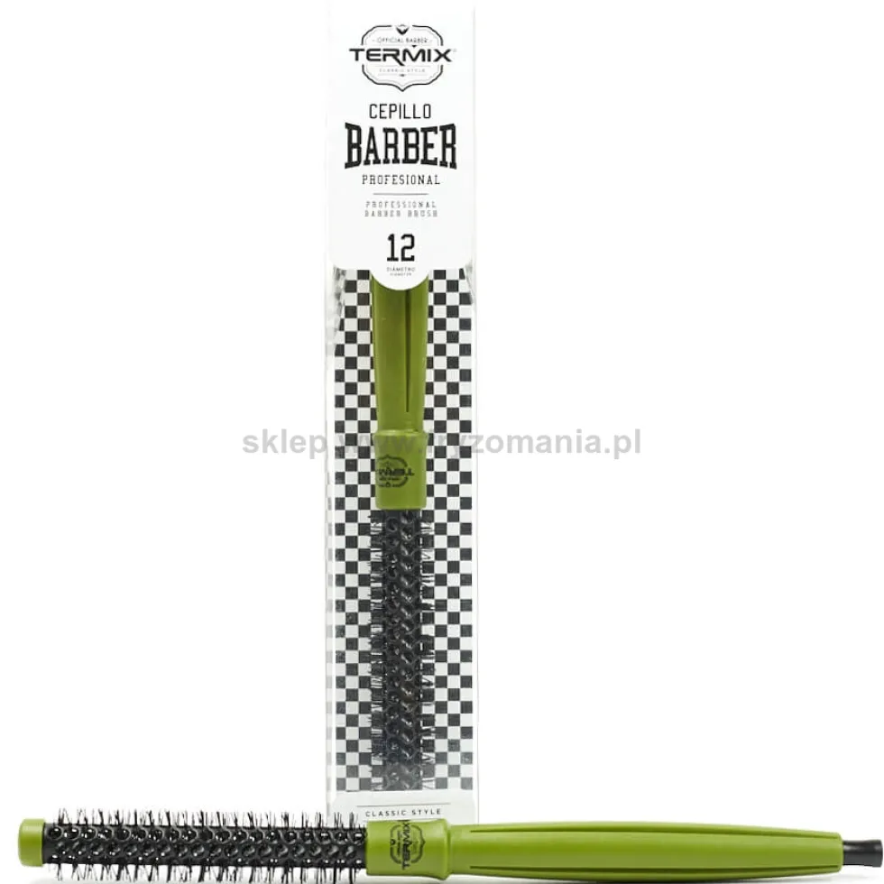 Termix Barber Pro Szczotka do włosów, rozmiary 12mm i 23mm
