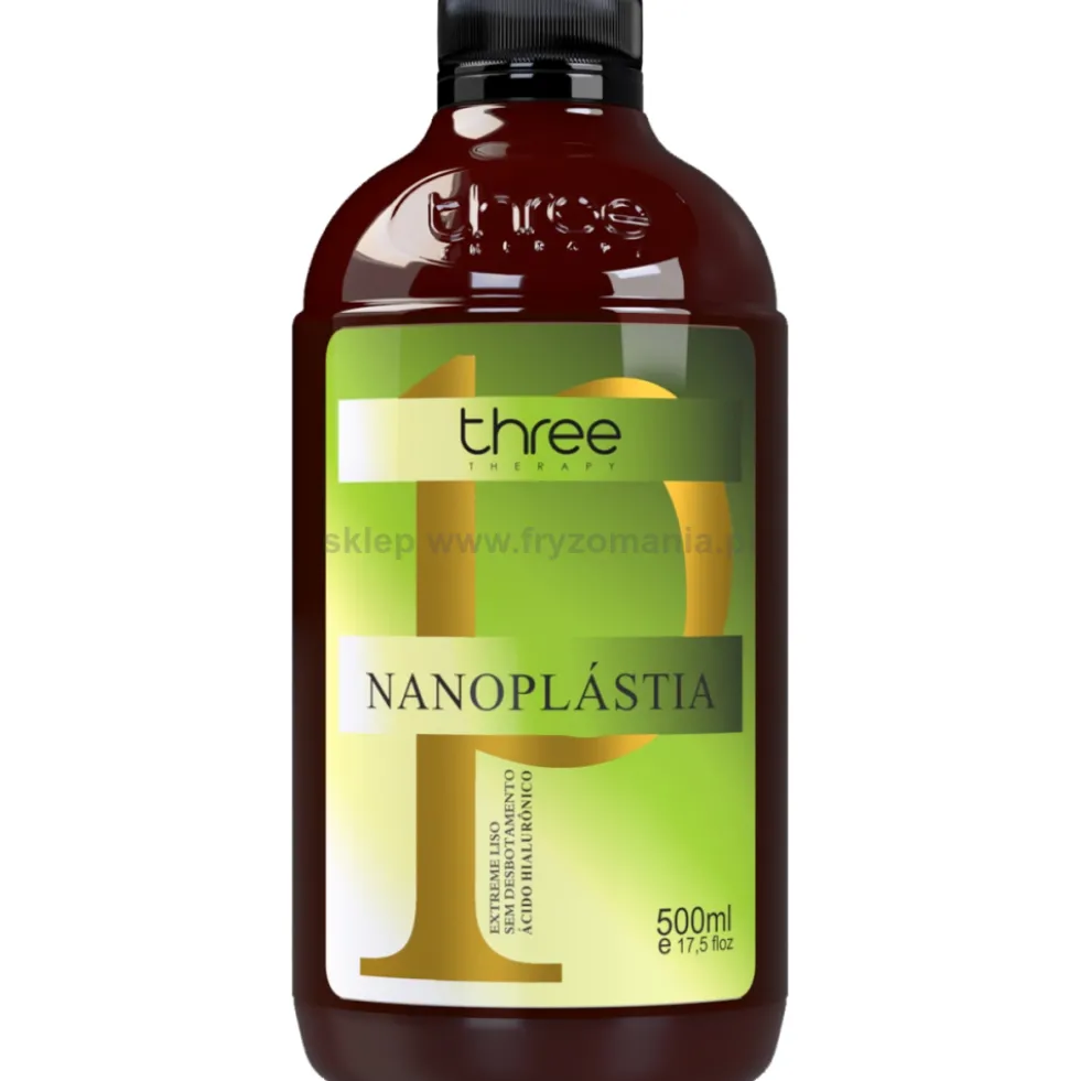Three Therapy - zestaw nanoplastia włosów + szampon 2x1000ml