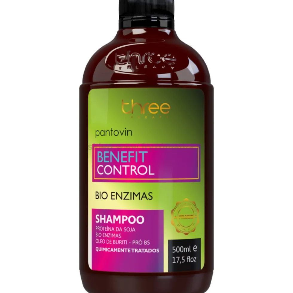 Three Therapy - zestaw nanoplastia włosów + szampon 2x500ml