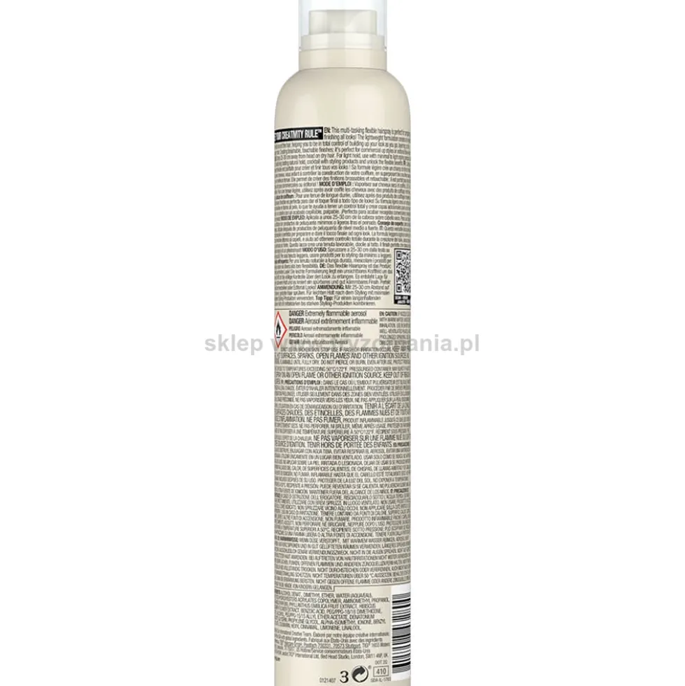 Tigi Bed Head Artistic Edit Contortionist Lakier do włosów 300ml