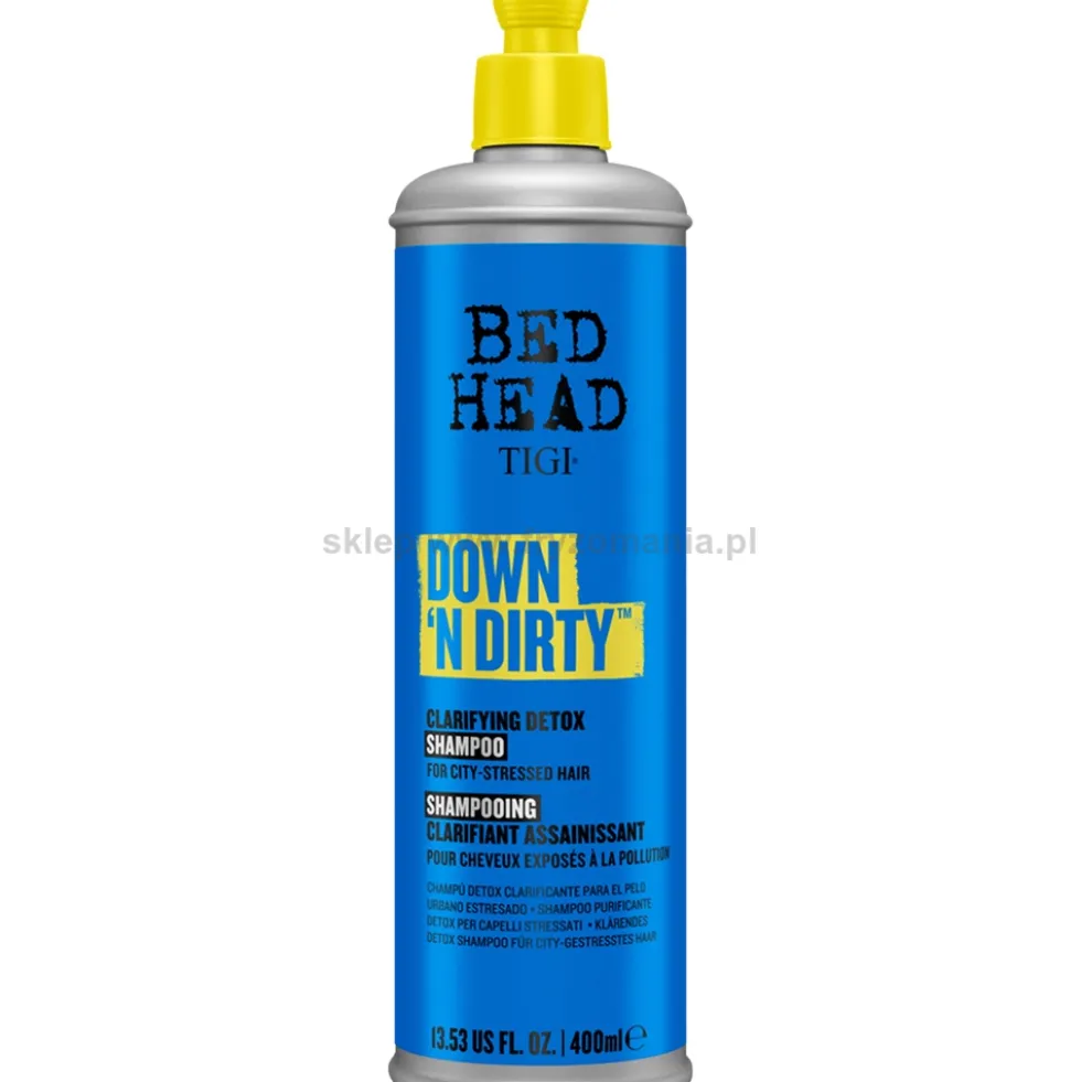 Tigi Bed Head Down'n Dirty Detox Szampon oczyszczający do włosów 400ml
