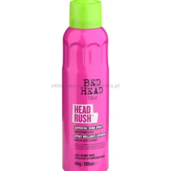 Tigi Bed Head Headrush Shine Spray nabłyszczający do włosów o ekstremalnym połysku 200ml