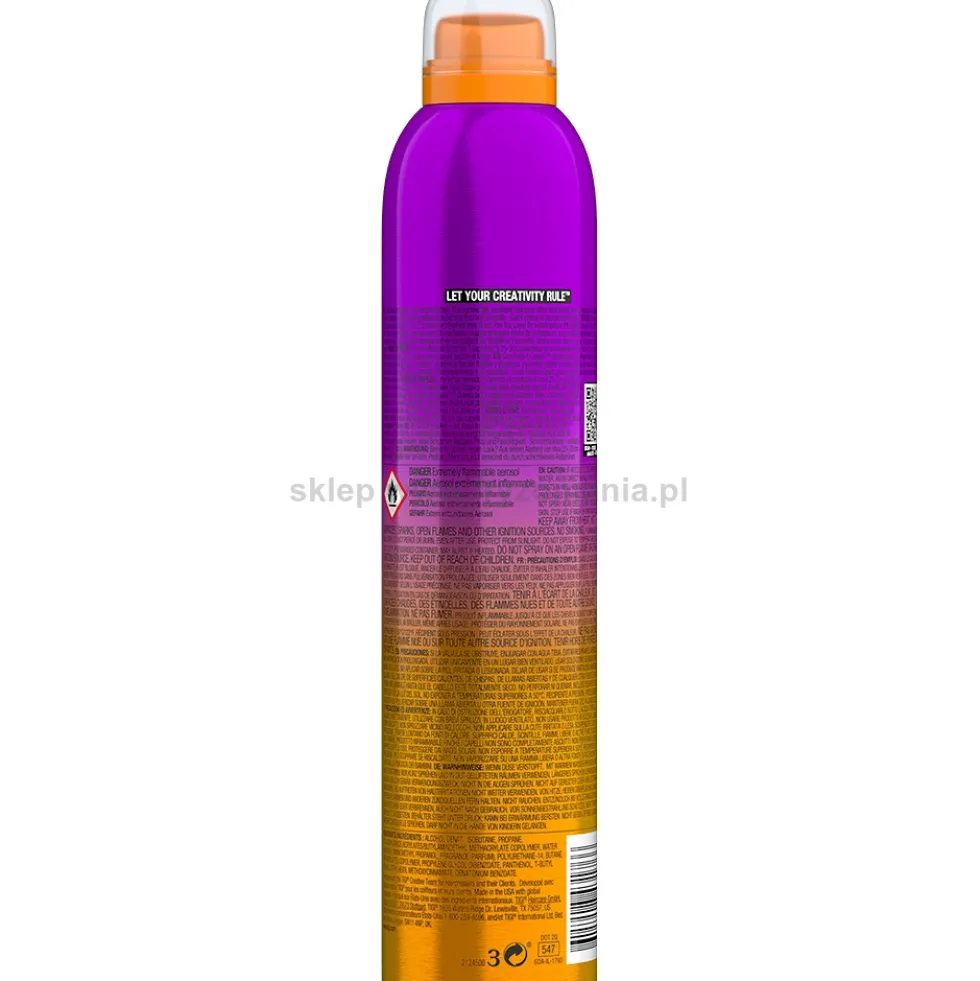 Tigi Bed Head Keep It Casual elastyczny lakier do włosów 400ml