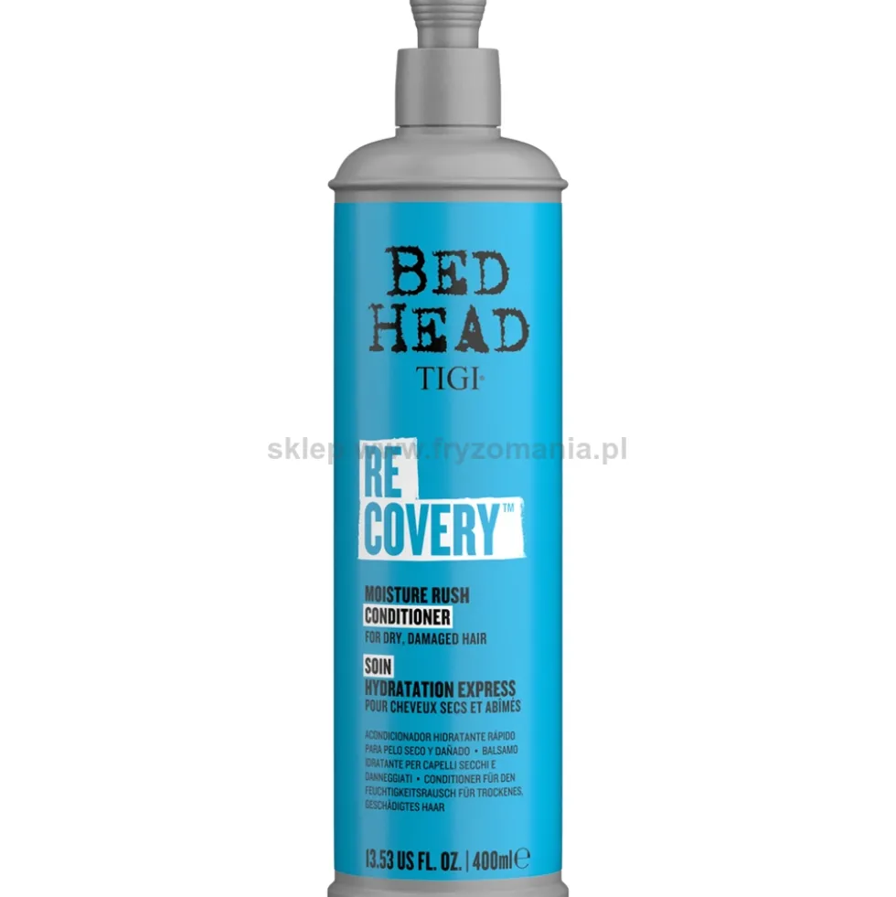 Tigi Bed Head Recovery Moisture Rush Odżywka nawilżająca do włosów suchych i zniszczonych 400ml