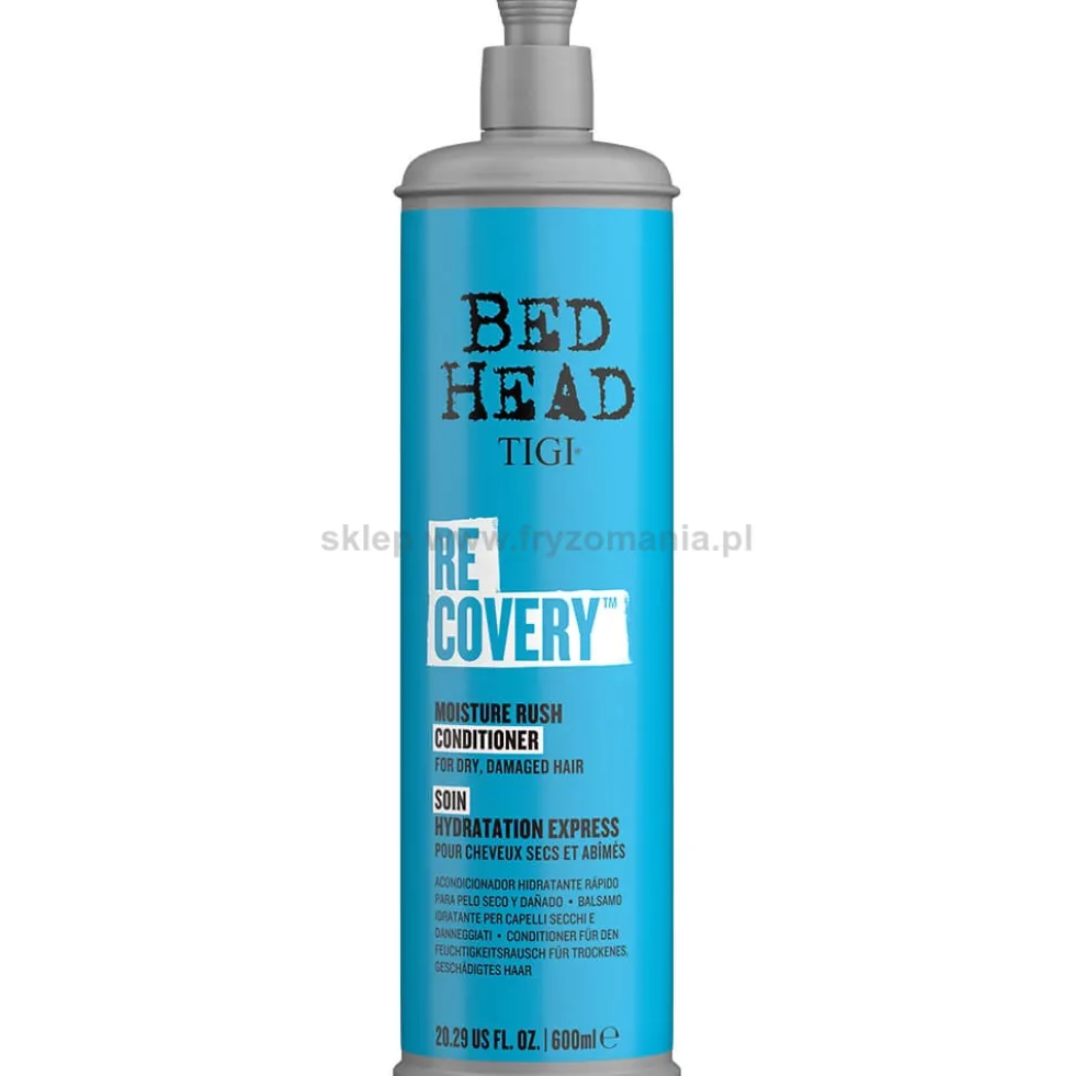Tigi Bed Head Recovery Moisture Rush Odżywka nawilżająca do włosów suchych i zniszczonych 600ml
