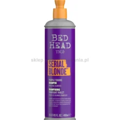 Tigi Bed Head Serial Blonde Purple Toning szampon ochładzający kolor włosów blond 400ml