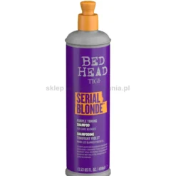 Tigi Bed Head Serial Blonde Purple Toning szampon ochładzający kolor włosów blond 400ml