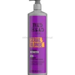 Tigi Bed Head Serial Blonde - zestaw odbudowujący włosy blond i farbowane szampon 970ml i odżywka 970ml