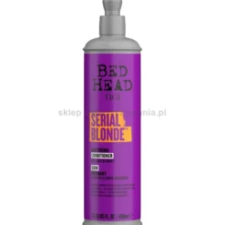 Tigi Bed Head Serial Blonde - zestaw odbudowujący włosy blond i farbowane szampon 400ml i odżywka 400ml