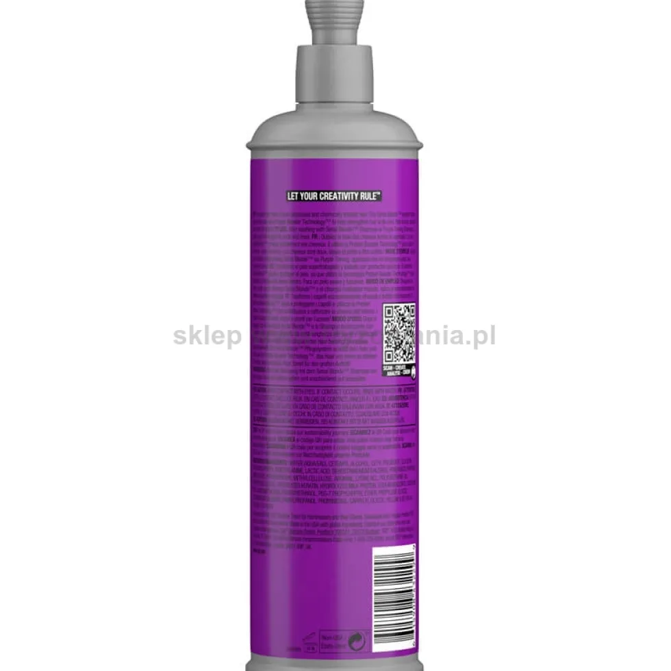 Tigi Bed Head Serial Blonde - zestaw odbudowujący włosy blond i farbowane szampon 400ml i odżywka 400ml