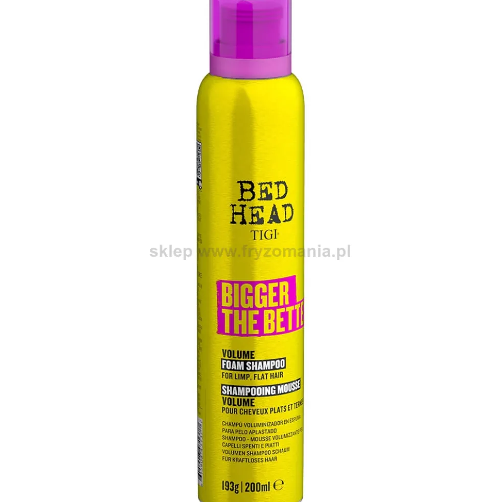 Tigi Bed Head Volume Bigger The Better Szampon zwiększający objętość włosów 200ml
