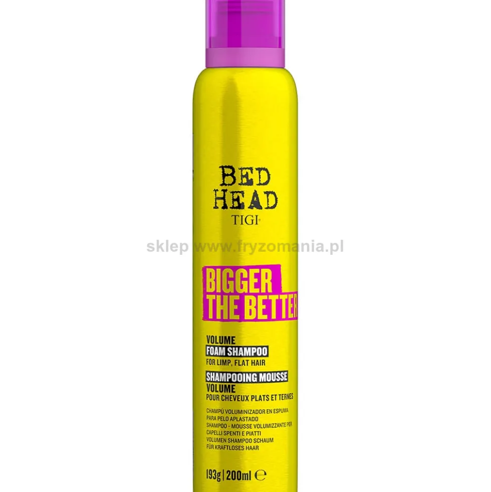 Tigi Bed Head Volume Bigger The Better Szampon zwiększający objętość włosów 200ml
