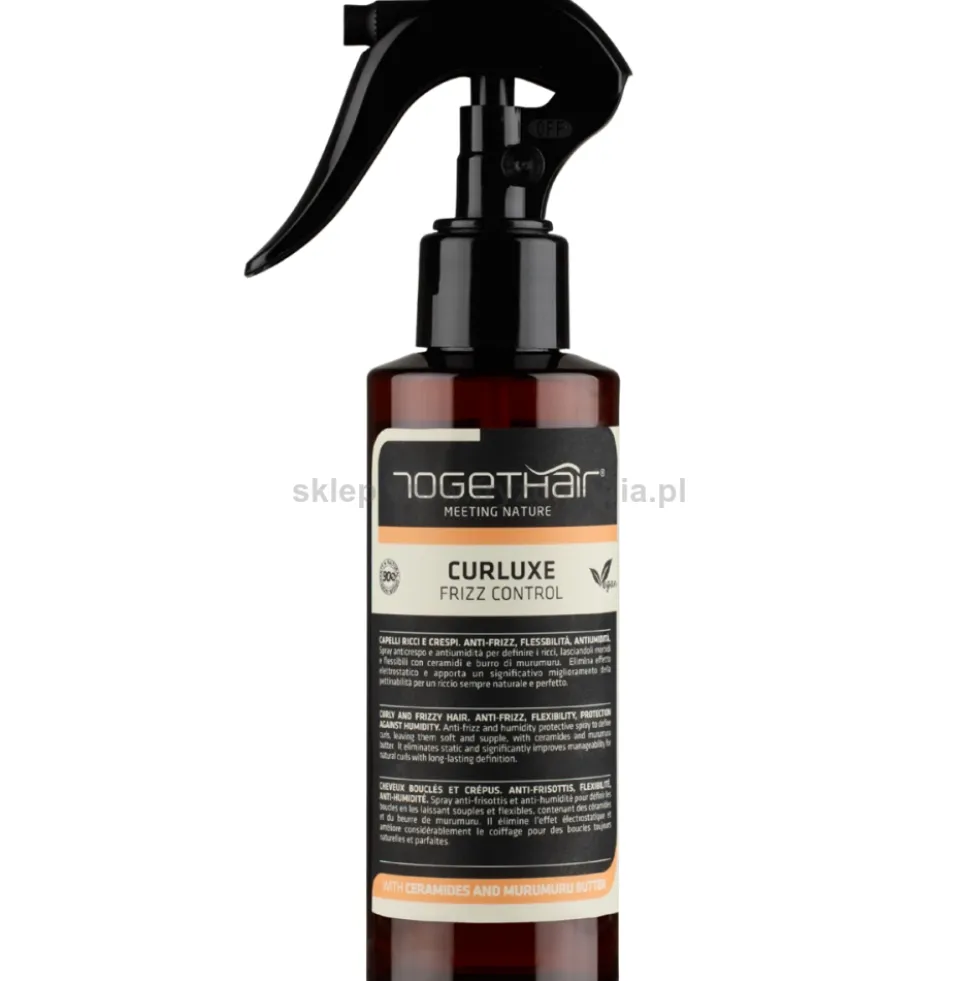 Togethair Curluxe Naturalny spray do włosów kręconych i falowanych 150ml