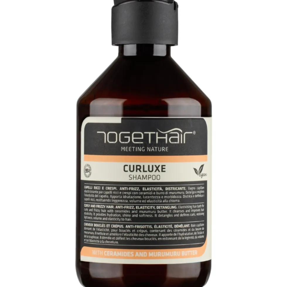 Togethair Curluxe Naturalny szampon do włosów kręconych i falowanych 250ml