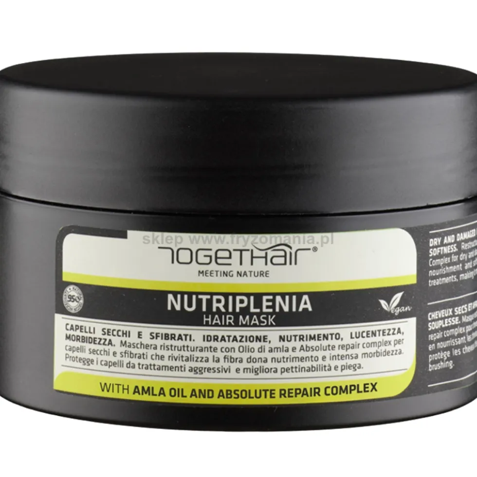 Togethair Nutriplenia Maska do włosów suchych i zniszczonych 250ml