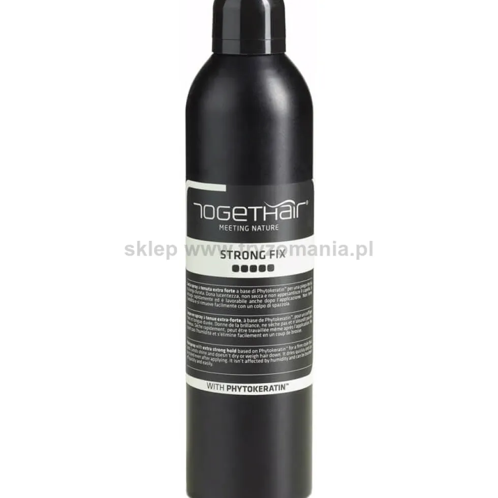 Togethair Strong Fix Lakier do włosów, bardzo mocno utrwalający 400ml