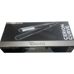 Tondeo Cerion Curve prostownica ceramiczno-turmalinowa z możliwością kręcenia loków czarna