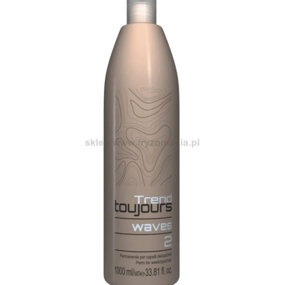 Trend Toujours Waves 1 Normal / 2 Weak Płyn do trwałej ondulacji włosów 1000ml