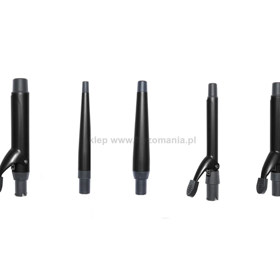 Upgrade Kit Comby Lokówka tytanowa do włosów 5w1, z wymiennymi końcówkami
