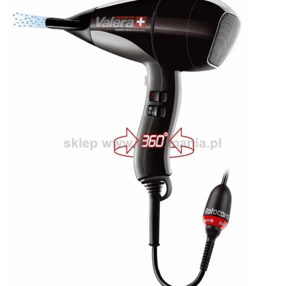 Valera Swiss Nano 9200 Ionic RotoCord suszarka do włosów 2000W