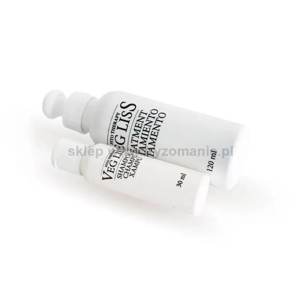Veg Liss Fito Therapy Alisado Vegetal Zestaw do keratynowego prostowania włosów 150ml
