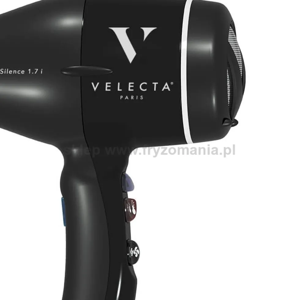 Velectra Original Silence 1.7i Suszarka do włosów z jonizacją, bardzo cicha 62dB 1740W