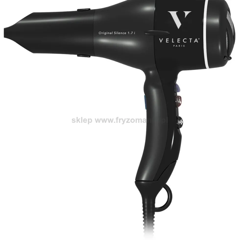 Velectra Original Silence 1.7i Suszarka do włosów z jonizacją, bardzo cicha 62dB 1740W