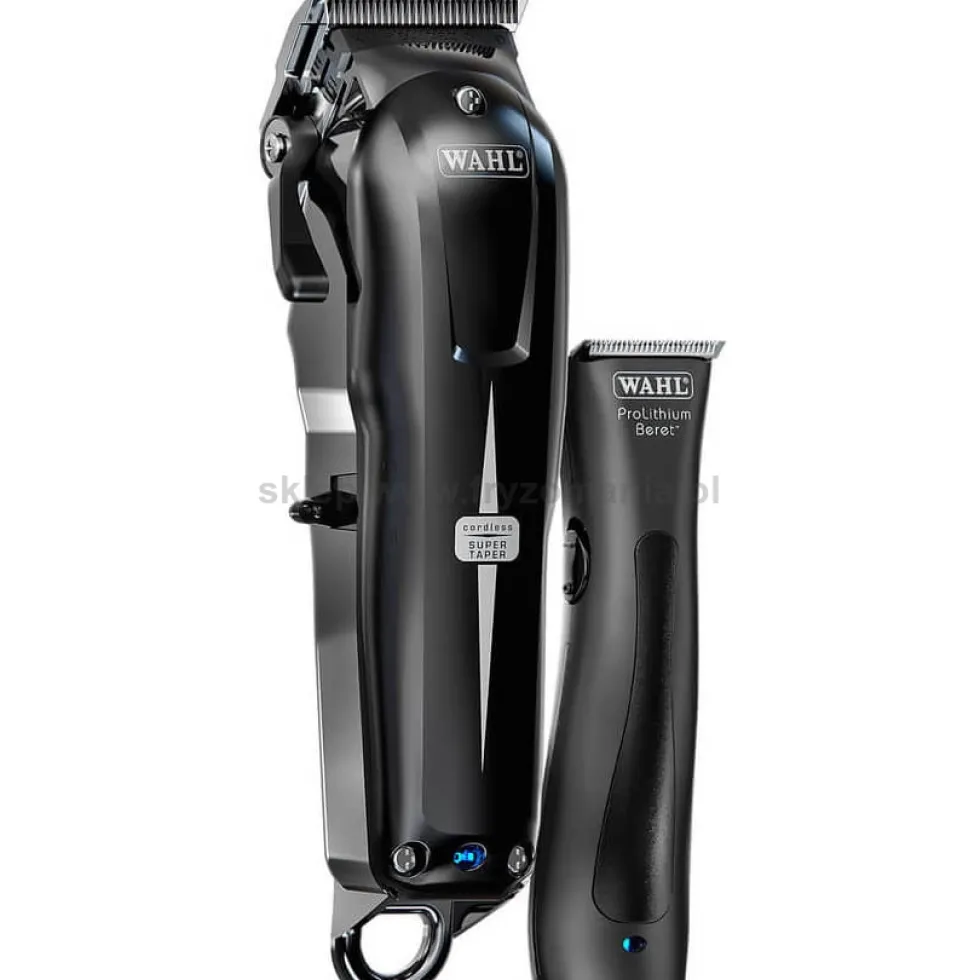 Wahl Cordless Combo Black zestaw maszynka + trymer do strzyżenia włosów i brody, bezprzewodowy