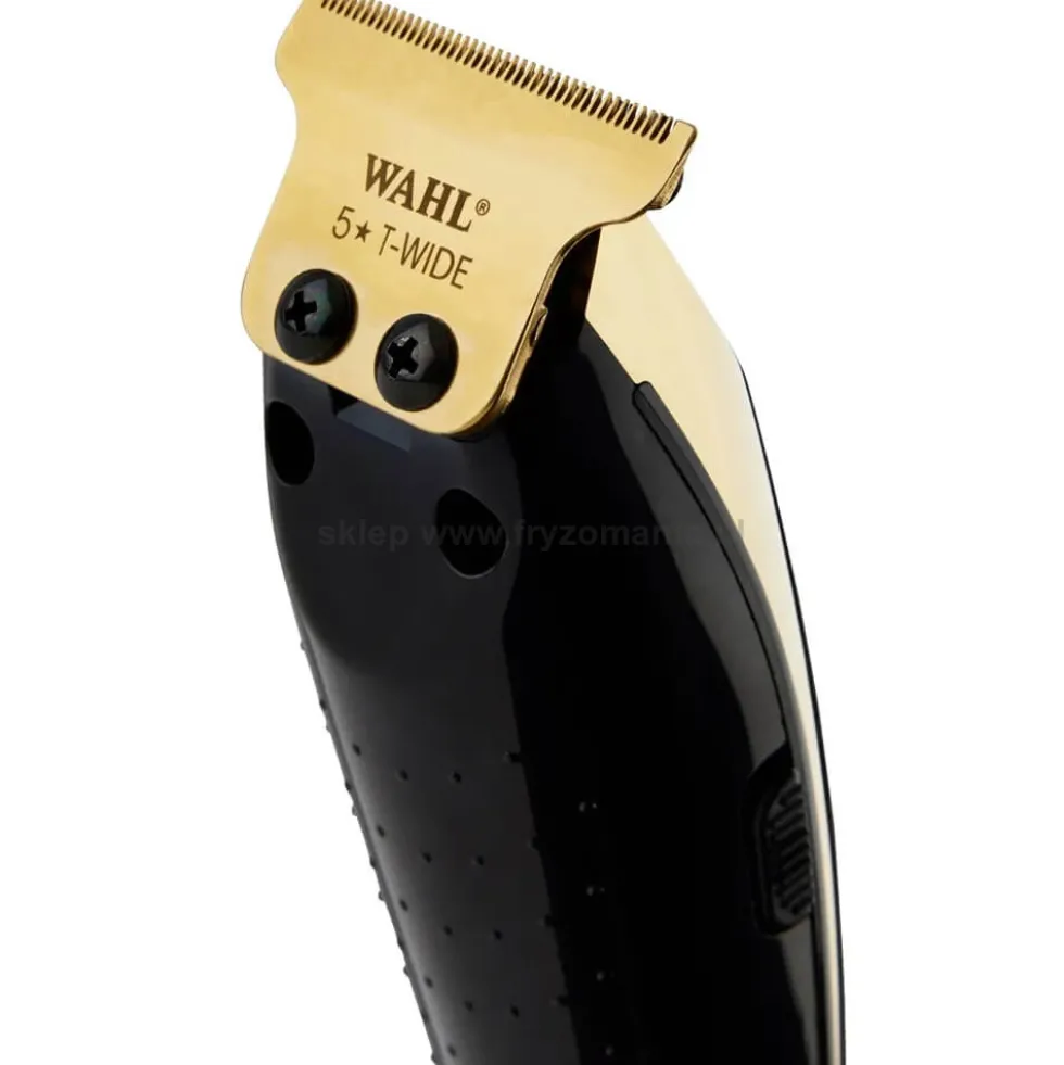Wahl Detailer Li 5 Star Gold T-blade Trymer do włosów ze stacją dokującą