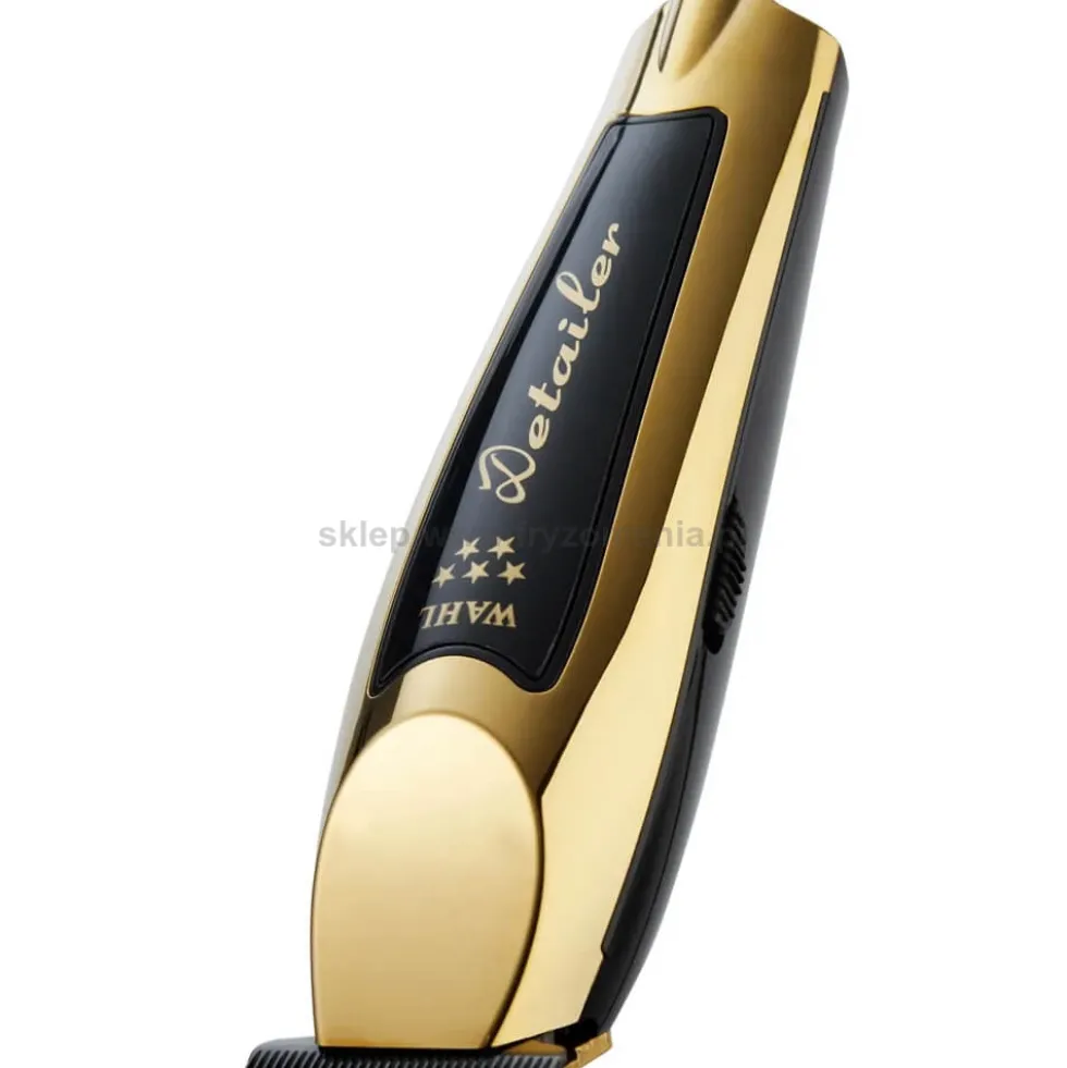 Wahl Detailer Li 5 Star Gold T-blade Trymer do włosów ze stacją dokującą