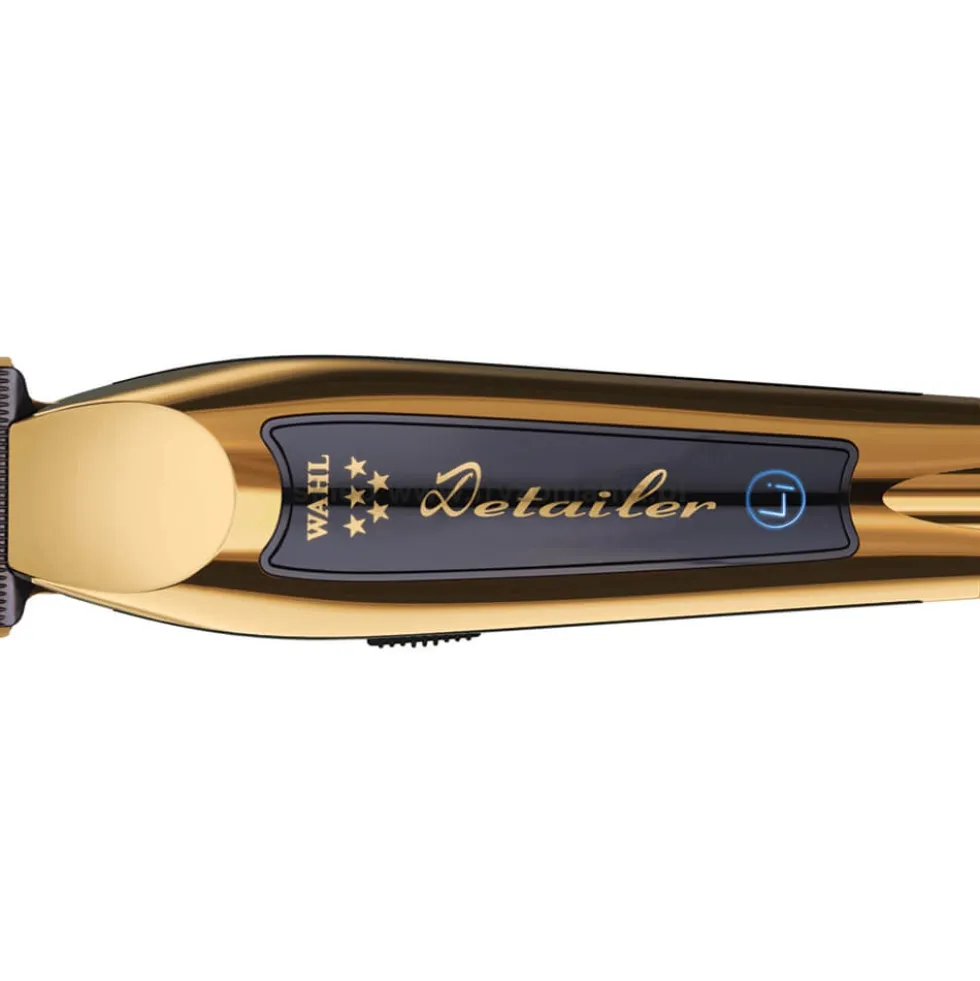 Wahl Detailer Li 5 Star Gold T-blade Trymer do włosów ze stacją dokującą