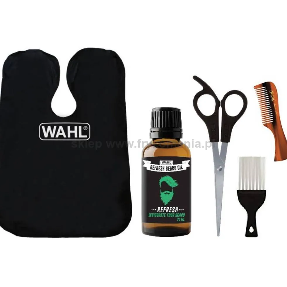 Wahl Home Barber Kit 5w1, zestaw barberski do pielęgnacji brody i wąsów