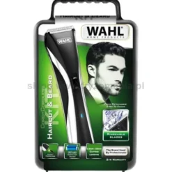 Wahl Home Haircut & Beard, trymer hybrydowy do strzyżenia, przewodowy/bezprzewodowy z wyświetlaczem LCD