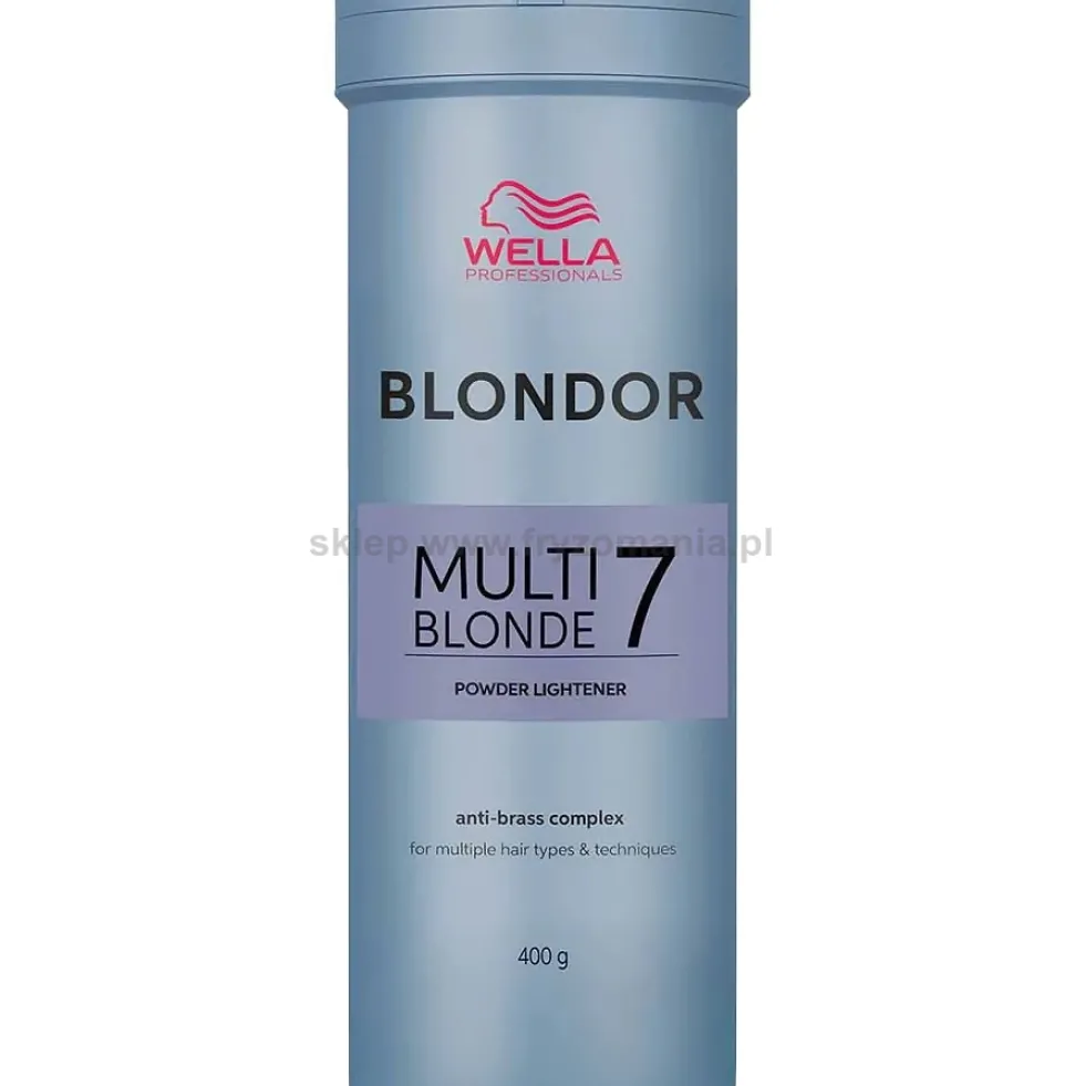 Wella Professionals Blondor Multi Blonde 7 Rozjaśniacz do włosów w pudrze, bezpyłowy 400g