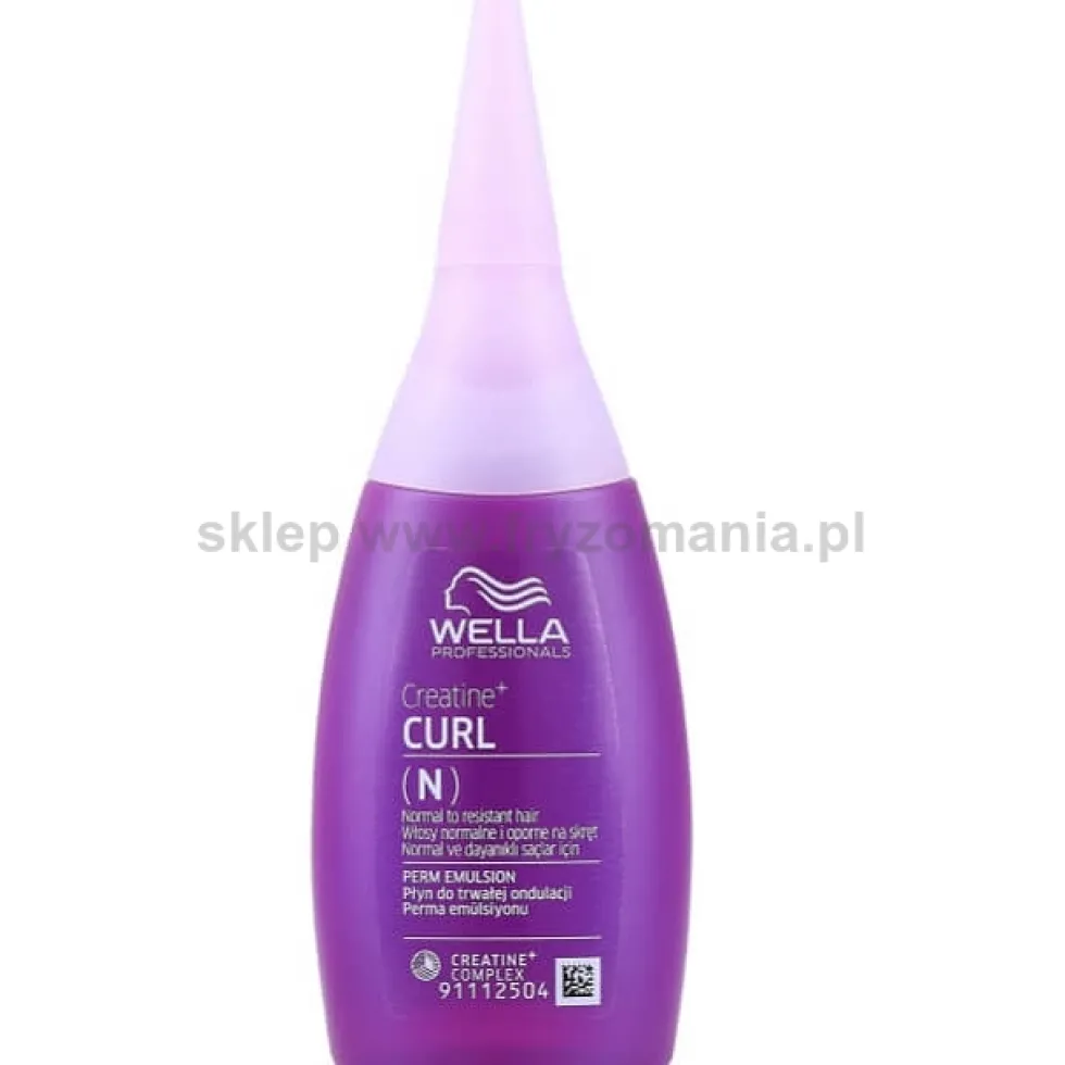 Wella Professionals Creatine+ Curl N - trwała do włosów normalnych i opornych 75ml