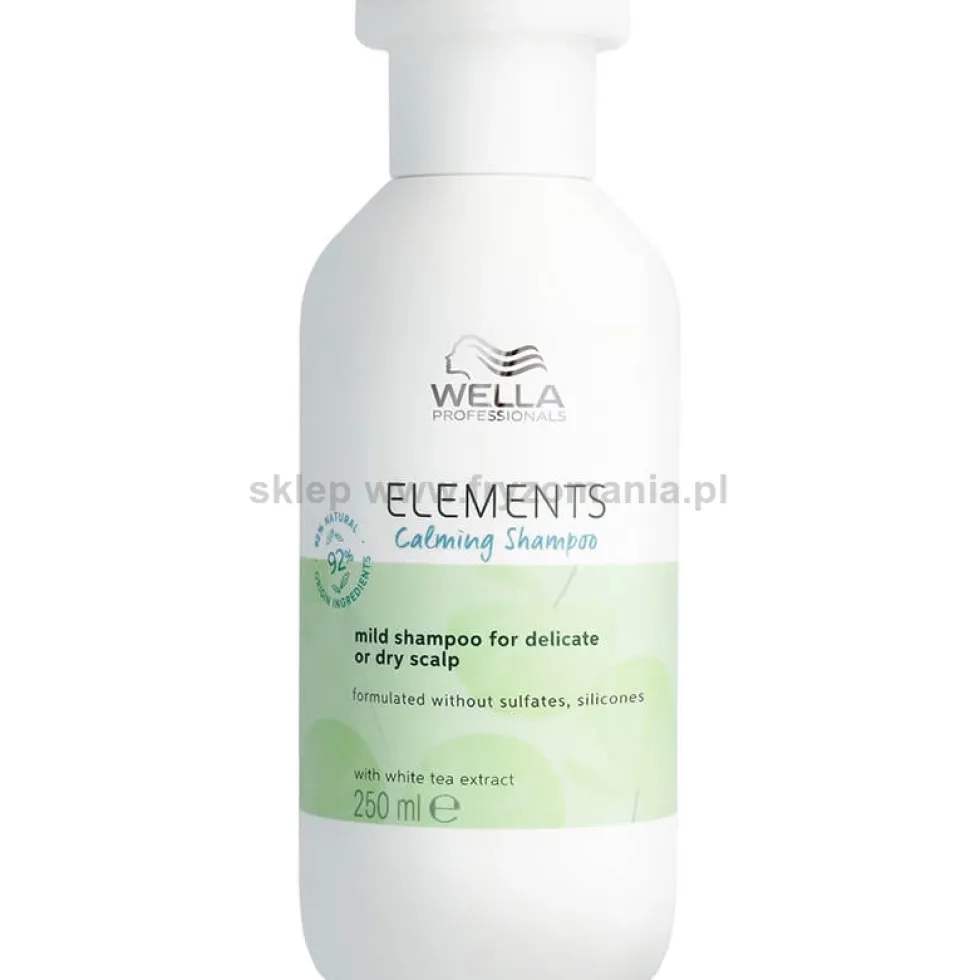 Wella Professionals Elements Calming Szampon kojący do wrażliwej i suchej skóry głowy 250ml