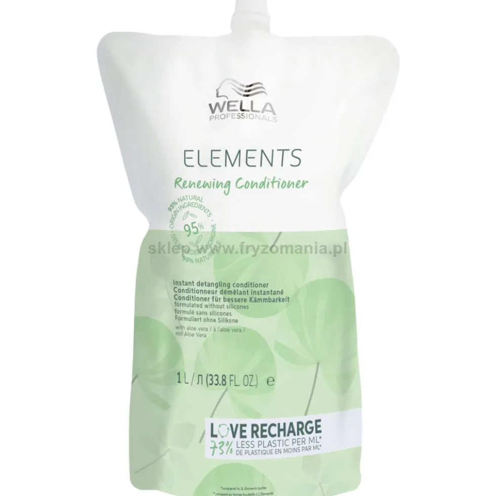 Wella Professionals Elements Renewing Odżywka do rozczesywania włosów (uzupełnienie) 1000ml
