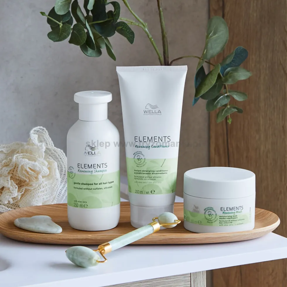 Wella Professionals Elements Renewing Maska nawilżająca do włosów z aloesem 150ml