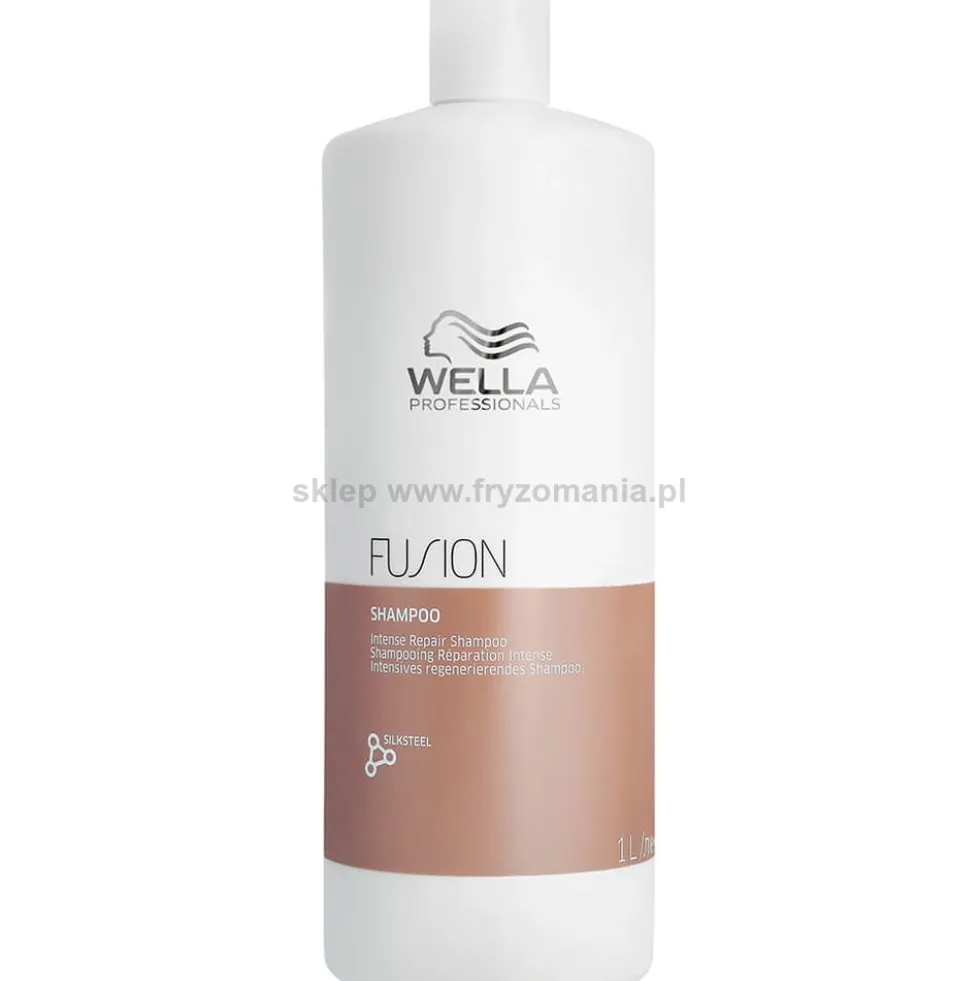 Wella Professionals Fusion Szampon intensywnie odbudowujący włosy zniszczone 1000ml