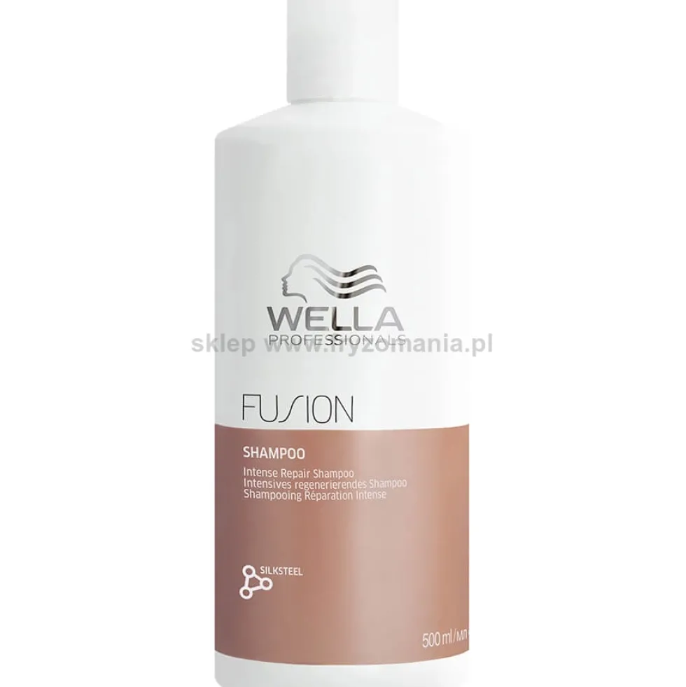 Wella Professionals Fusion Szampon intensywnie odbudowujący włosy zniszczone 500ml